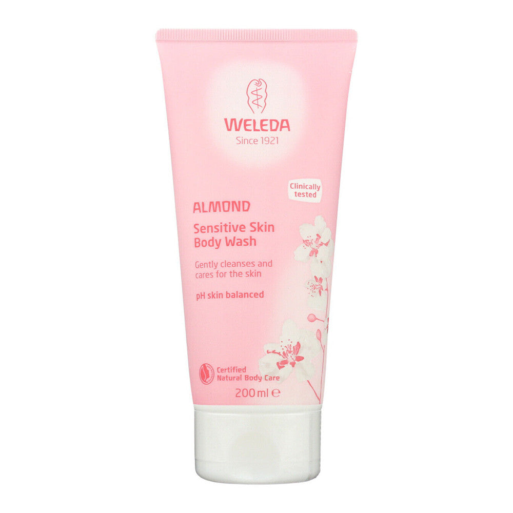 Weleda Almond Soothing Body Wash, 6.8 Oz